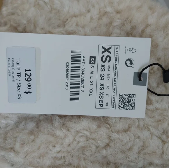 Zara Fur Jacket - Picture 4 of 4